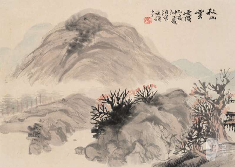 任伯年（1840-1896） 秋山云霭